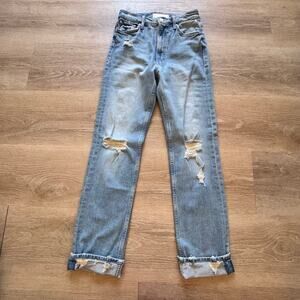 MOTHER High Waisted Rider Skimp Jeans - Size 27